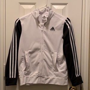 Adidas Girls Track Jacket Size M (10/12)